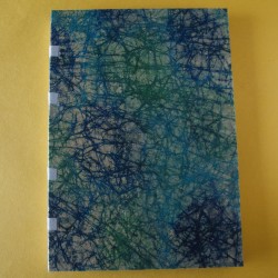 Cuaderno A4 azul